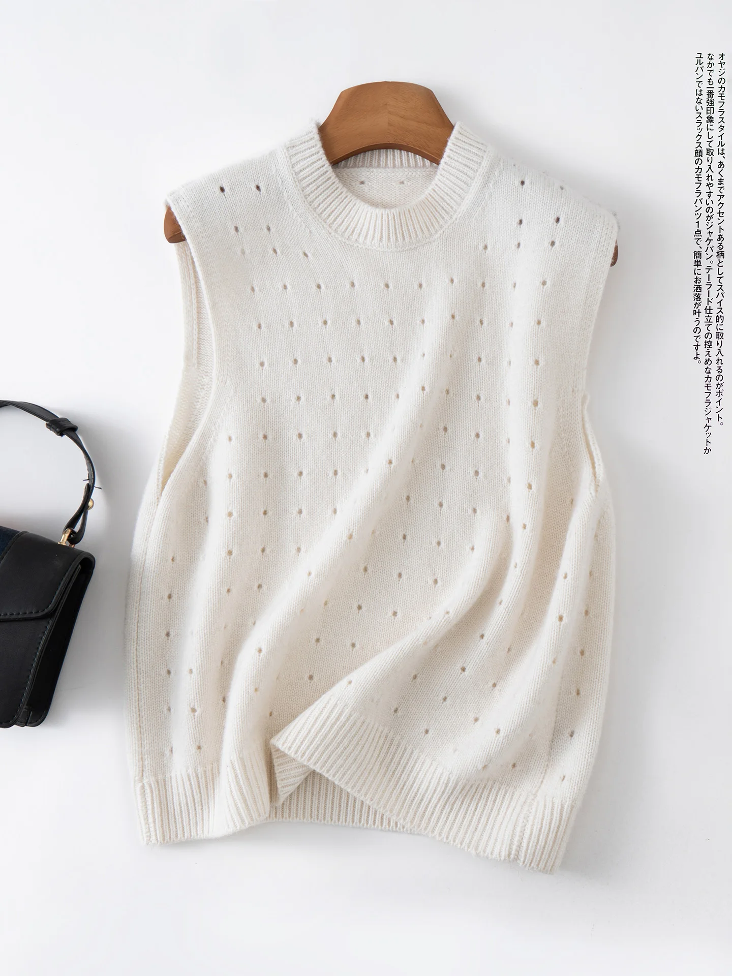 Новый осенне-зимний женский свитер из чистого кашемира с круглым вырезом, ажурной вязкой, свободного кроя, удобный и мягкий
Новый осенне-зимний женский свитер из чистого кашемира с круглым вырезом, ажурной вязкой, свободного кроя, удобный и мягкий