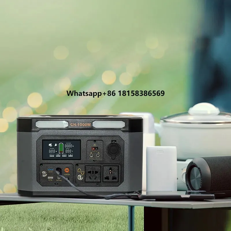 Portable Power Station 1000W Outdoor Backup Lithium Battery Power Supply Mini Generator for Tent Camping Super Adventures
Portable Power Station 1000W Outdoor Backup Lithium Battery Power Supply Mini Generator for Tent Camping Super Adventures