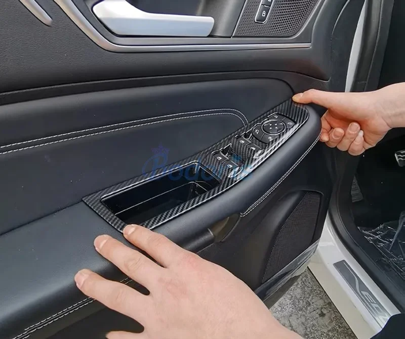 For Ford Edge 2015-2020 Door Armrest Panel Window Lift Button Cover Trim Silver Carbon Fiber Color Car Styling Accessories
For Ford Edge 2015-2020 Door Armrest Panel Window Lift Button Cover Trim Silver Carbon Fiber Color Car Styling Accessories
