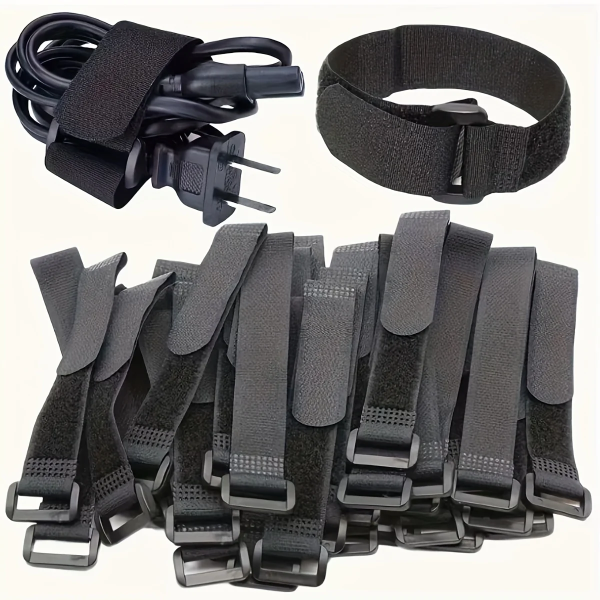 50pcs Reusable Fastening Cable Straps, Hook And Loop Cable Tie Down Straps
50pcs Reusable Fastening Cable Straps, Hook And Loop Cable Tie Down Straps