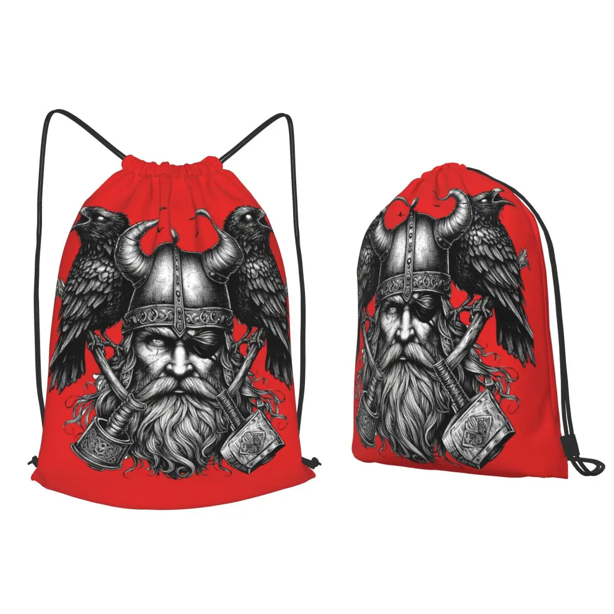 Odin Vikings Viking Legend Norse Mythology Rune Backpacks Casual Drawstring Bags Sports Bag Book Bags for Man Woman Students
Odin Vikings Viking Legend Norse Mythology Rune Backpacks Casual Drawstring Bags Sports Bag Book Bags for Man Woman Students