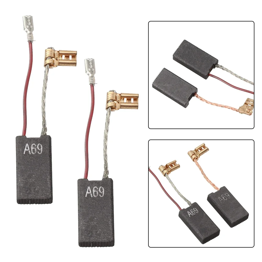 GBH 5 40 Carbon Brushes 12.5x6.4x25.2mm 2pcs Black Carbon + Metal Durable And Practical High Quality Widely Applicable
GBH 5 40 Carbon Brushes 12.5x6.4x25.2mm 2pcs Black Carbon + Metal Durable And Practical High Quality Widely Applicable
