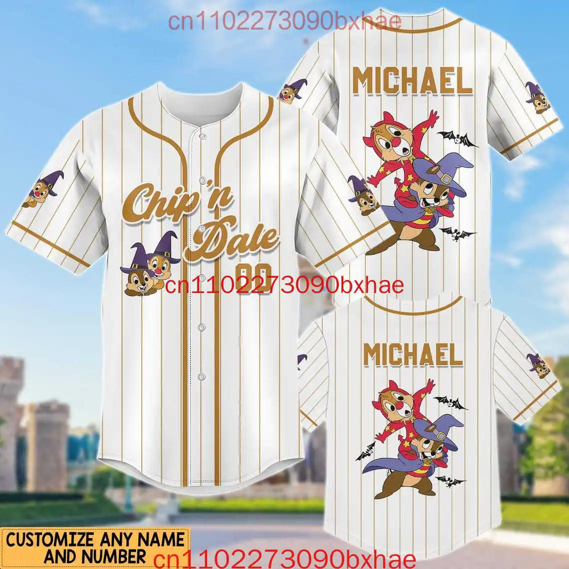 2026 New Disney Halloween Cosplay Costume Men's And Women's Baseball Shirt Custom Chip and Dale Baseball Jersey
2026 New Disney Halloween Cosplay Costume Men's And Women's Baseball Shirt Custom Chip and Dale Baseball Jersey