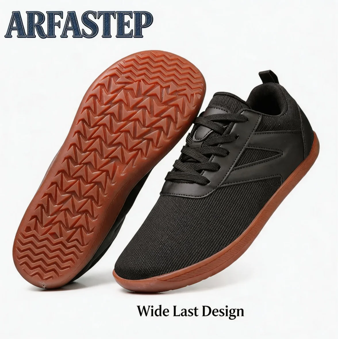 ARFASTEP Wide-toed Shoes Men's Fashion Simple Casual Sports Shoes Barefoot Shoes Women's Jogging Shoes Walking Shoes
ARFASTEP Wide-toed Shoes Men's Fashion Simple Casual Sports Shoes Barefoot Shoes Women's Jogging Shoes Walking Shoes