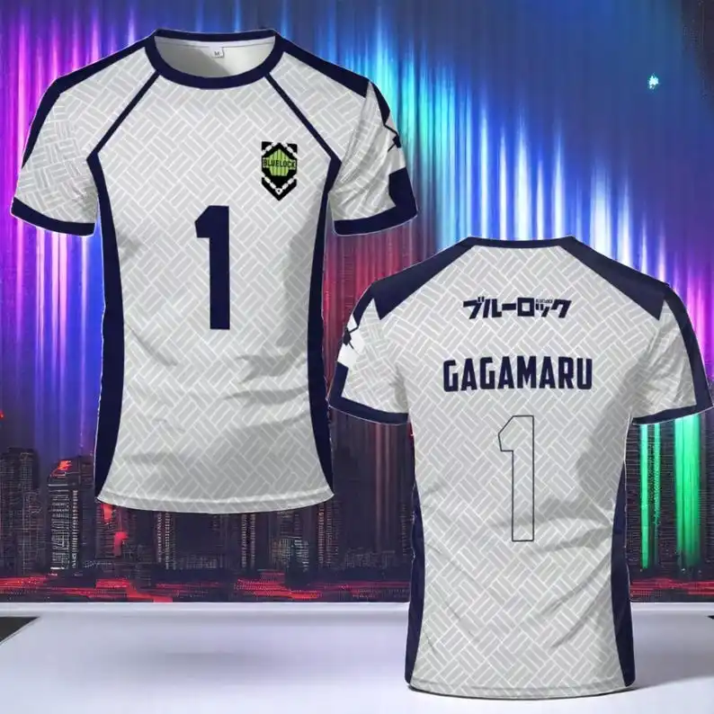 Men's Summer Clothes Jersey Japanese Anime Blue Lock Jersey Sports Round Neck T-shirt 2025 Quick-drying Absorb Sweat Unisex Moto 
Men's Summer Clothes Jersey Japanese Anime Blue Lock Jersey Sports Round Neck T-shirt 2025 Quick-drying Absorb Sweat Unisex Moto