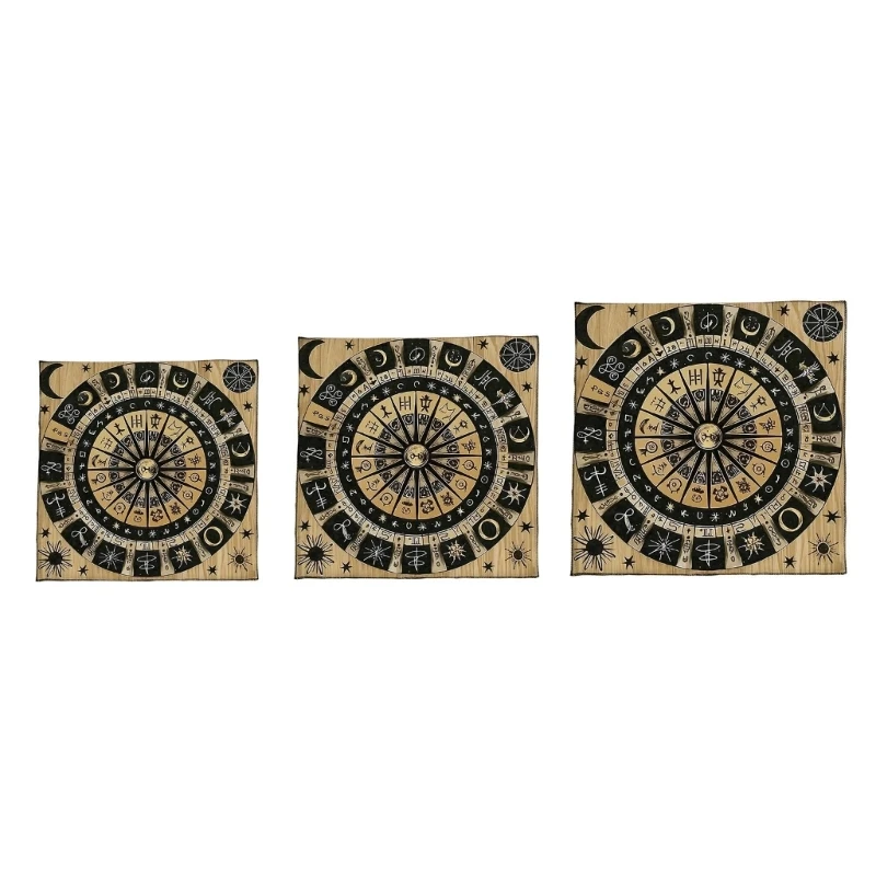 U2JB Tarots Tablecloth Mat Tarots Reading Mat Divinations Board Game Oracles Card Pad
U2JB Tarots Tablecloth Mat Tarots Reading Mat Divinations Board Game Oracles Card Pad