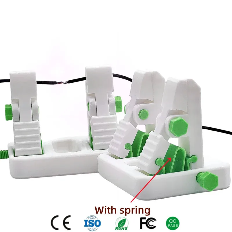 ABS Electric Wire Welding Fixture High Temperature Resistance Wire Holder Welding Clamp Motherboard 3D Soldering Repair Tools
ABS Electric Wire Welding Fixture High Temperature Resistance Wire Holder Welding Clamp Motherboard 3D Soldering Repair Tools