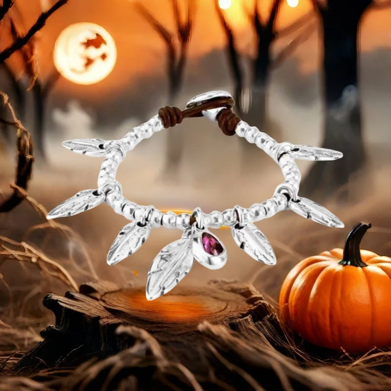 2025 UNOde50 Original New Product Silvery Fashion high-end unique design leaf Bracelet Women's High Quality Gift
2025 UNOde50 Original New Product Silvery Fashion high-end unique design leaf Bracelet Women's High Quality Gift