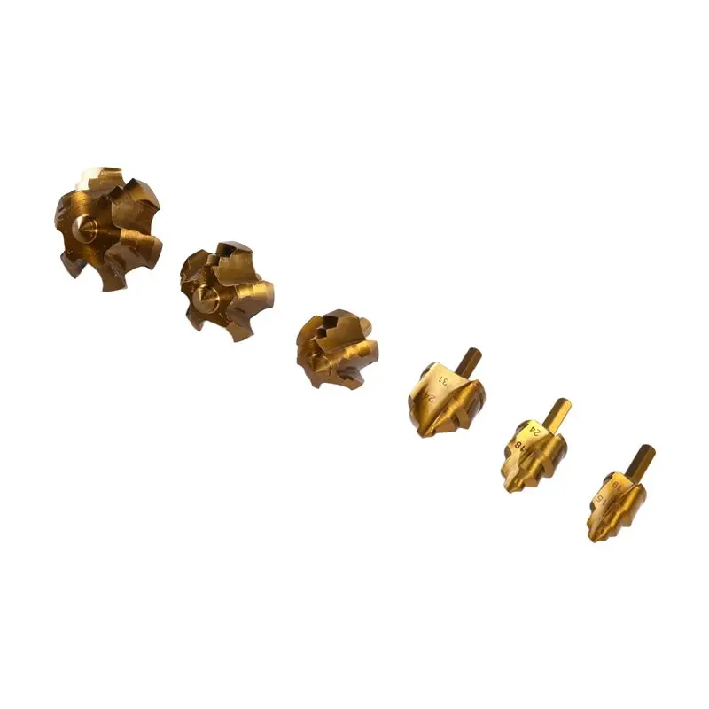 N04R PPR Lifting,Stepped Drill Bit Set(6Pcs), For Water Pipe Connection Tool- 20/25/32/40/50/63Mm, For Water Pipe Repair
N04R PPR Lifting,Stepped Drill Bit Set(6Pcs), For Water Pipe Connection Tool- 20/25/32/40/50/63Mm, For Water Pipe Repair