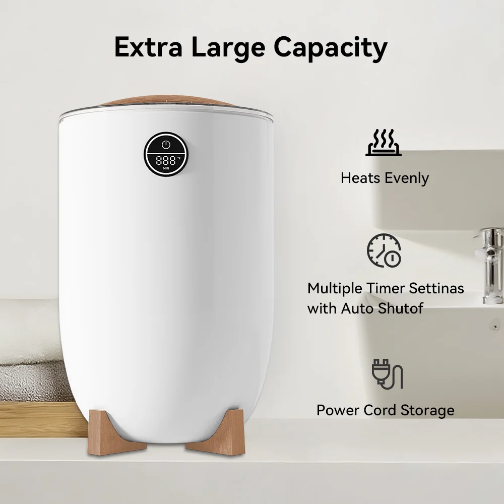OEM/ODM 20L Towel Warmer Bucket, Touch Screen, Transparent Lid, Doodle Function, Large Capacity Spa Heater for Bathroom Spa
OEM/ODM 20L Towel Warmer Bucket, Touch Screen, Transparent Lid, Doodle Function, Large Capacity Spa Heater for Bathroom Spa