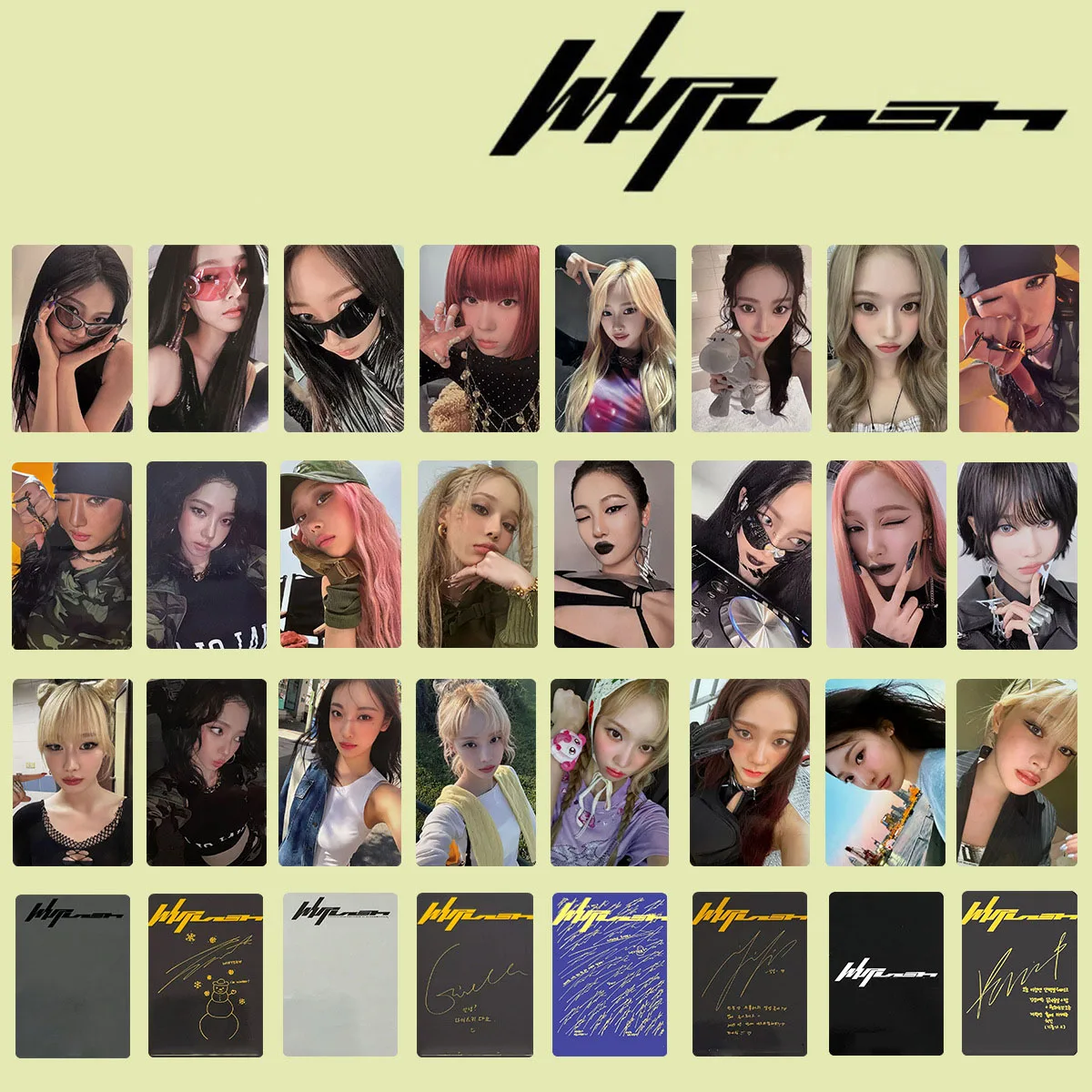 4Pcs/Set KPOP Idols Winter NINGNING New Album Whiplash Photocard High Quality INS Style LOMO Card KARINA GISELLE Fans Collection
4Pcs/Set KPOP Idols Winter NINGNING New Album Whiplash Photocard High Quality INS Style LOMO Card KARINA GISELLE Fans Collection