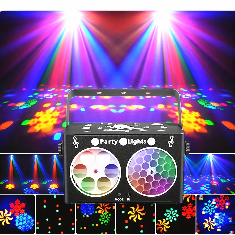 DJ party lights disco ball lights, strobe projection lights, multi mode remote control, for family gatherings, atmosphere lights
DJ party lights disco ball lights, strobe projection lights, multi mode remote control, for family gatherings, atmosphere lights
