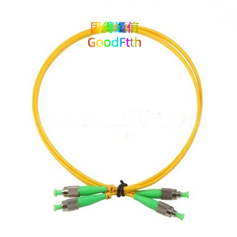 Patch Cord Lead FC/APC to FC/APC SM G655 Duplex Cable Jumper GoodFtth
Patch Cord Lead FC/APC to FC/APC SM G655 Duplex Cable Jumper GoodFtth