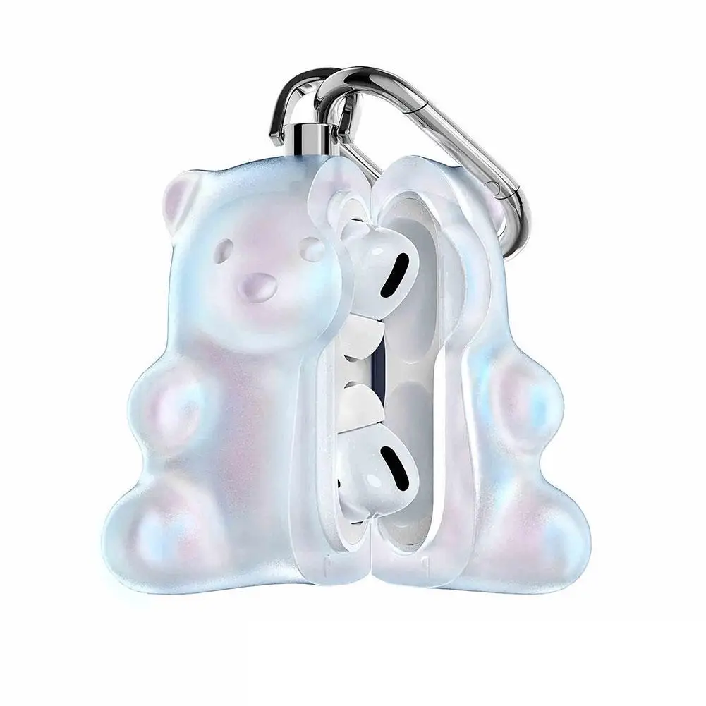 Earphone Case Original Bear For Airpodspro2 Ebonite Dazzling Anti-fall Wireless Earphone Protection Case Headphone Accessories
Earphone Case Original Bear For Airpodspro2 Ebonite Dazzling Anti-fall Wireless Earphone Protection Case Headphone Accessories