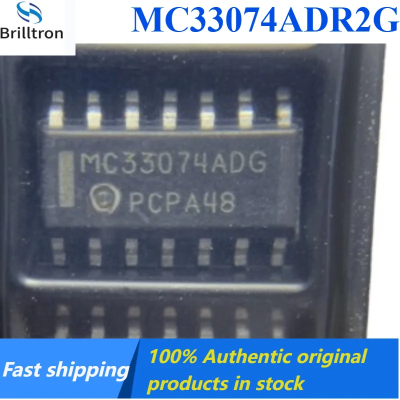 10-30PCS NEW MC33074ADR2G MC33074ADG SOP14 Brand New, Original, in Stock, Hot Selling.
10-30PCS NEW MC33074ADR2G MC33074ADG SOP14 Brand New, Original, in Stock, Hot Selling.