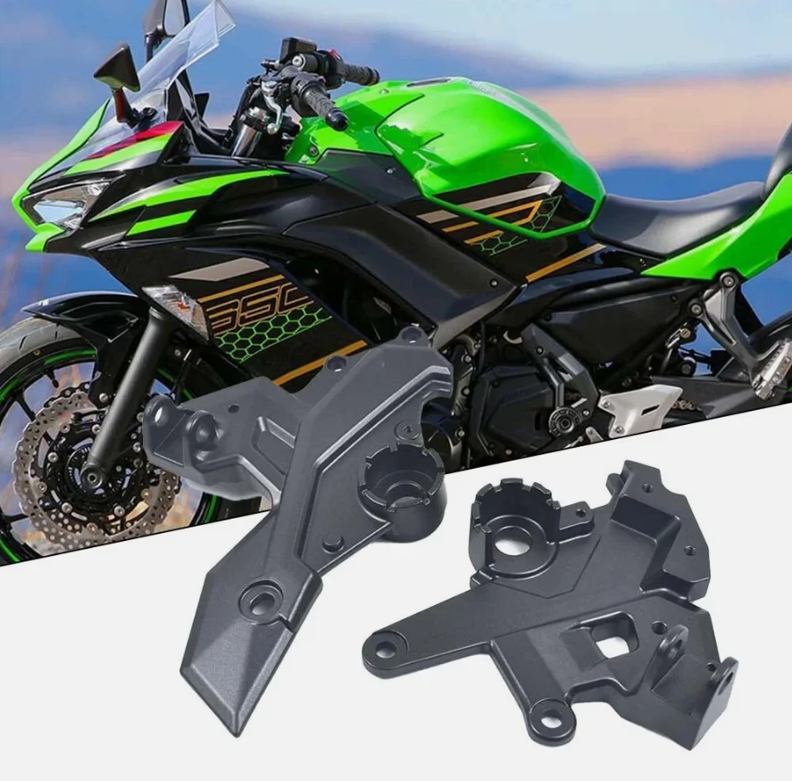 Motorcycle Fixed Bracket of Footrests Foot Pegs Pedal Assembly Aluminum Alloy New Pedal For Kawasaki NINJA650 Z650 RS 2017-2025
Motorcycle Fixed Bracket of Footrests Foot Pegs Pedal Assembly Aluminum Alloy New Pedal For Kawasaki NINJA650 Z650 RS 2017-2025