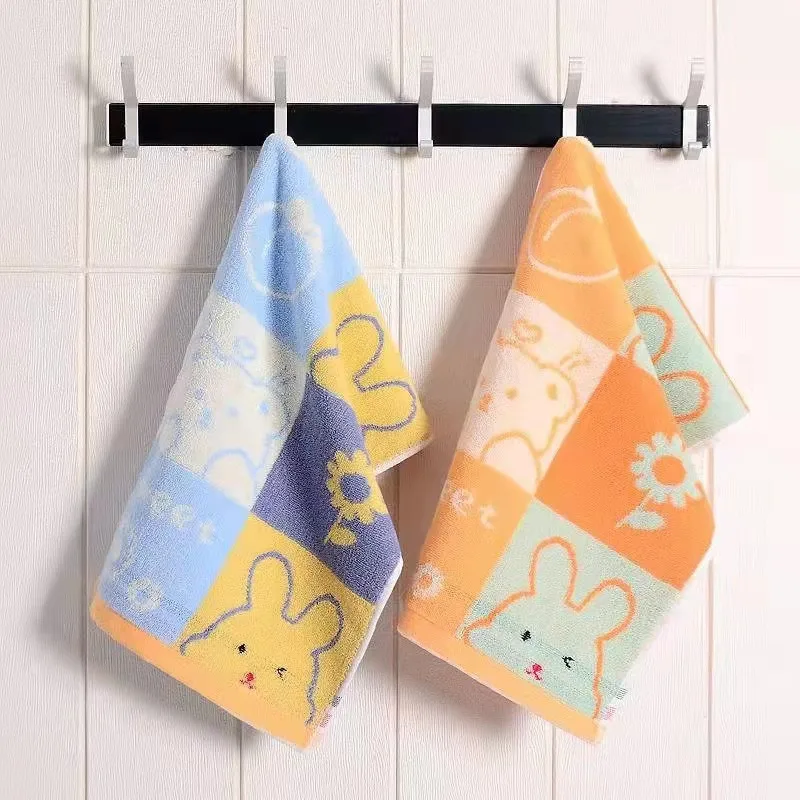 1Pc 25x50cm Cotton Jacquard Cartoon Bear Rabbit Water Absorbent Soft Home Bathroom Children Hand Face Towel
1Pc 25x50cm Cotton Jacquard Cartoon Bear Rabbit Water Absorbent Soft Home Bathroom Children Hand Face Towel