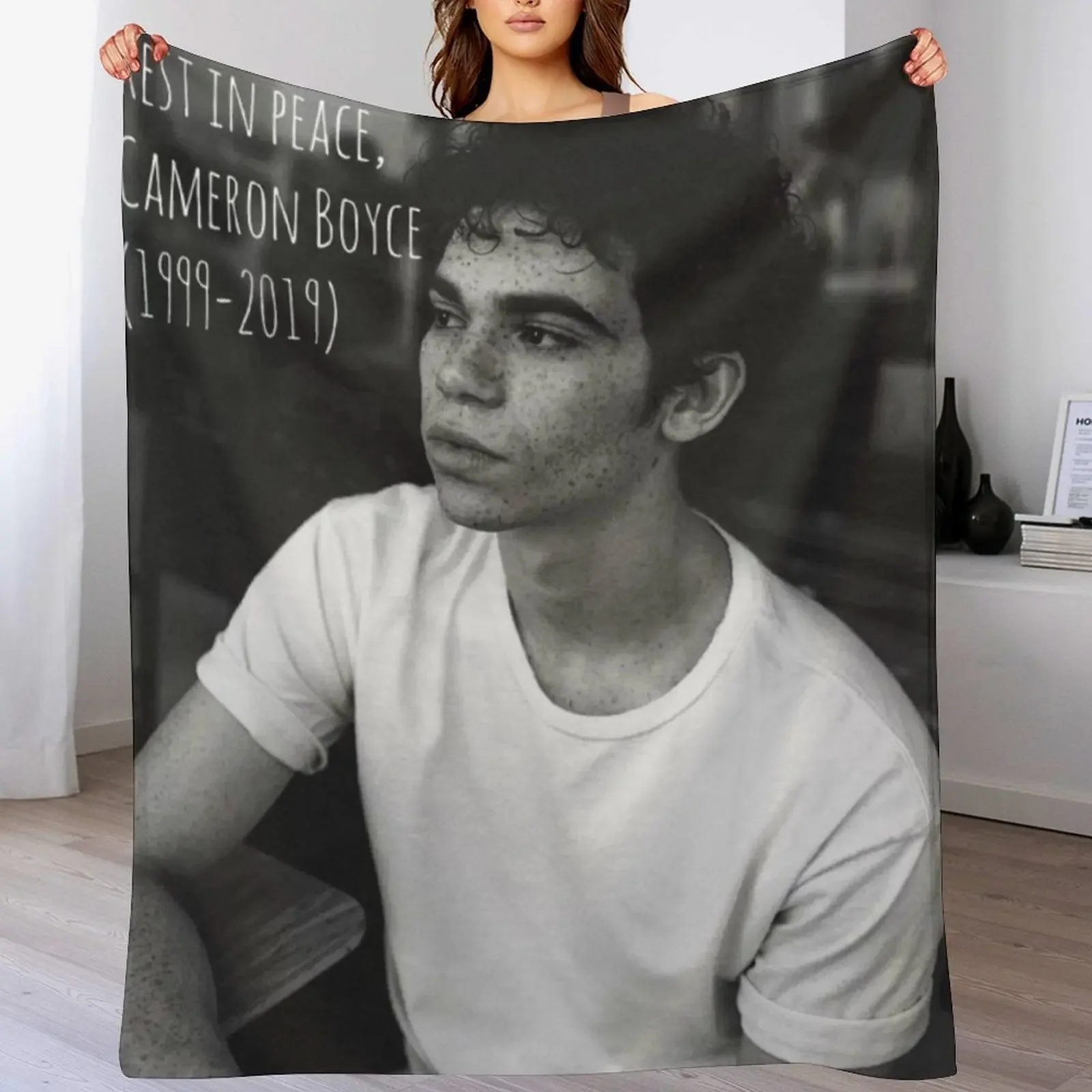 Cameron Boyce Throw Blanket Soft Plush Blanket as Housewarming Gift
Cameron Boyce Throw Blanket Soft Plush Blanket as Housewarming Gift