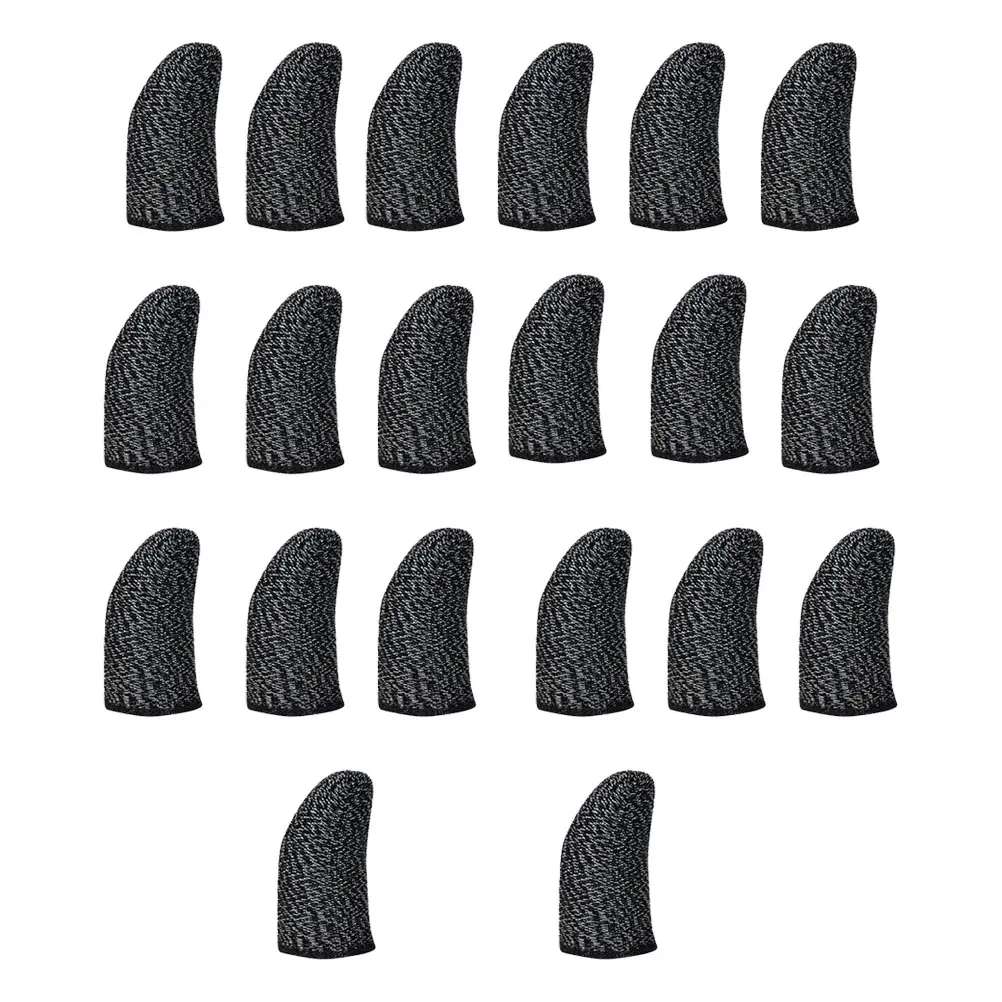 Finger Non-slip Cots Sleeves Mobile Game Breathable Protectors Black Copper Fiber Accessories
Finger Non-slip Cots Sleeves Mobile Game Breathable Protectors Black Copper Fiber Accessories