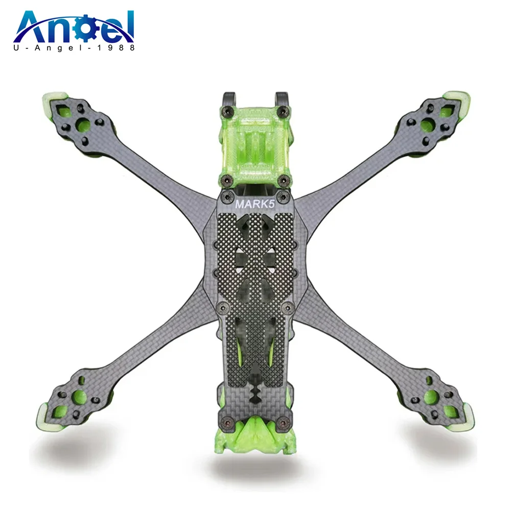RC MARK5 5inch FPV Carbon Fiber Frame 225mm Wheelbase with 5mm Arm for FPV Freestyle Vista Analog Drones
RC MARK5 5inch FPV Carbon Fiber Frame 225mm Wheelbase with 5mm Arm for FPV Freestyle Vista Analog Drones