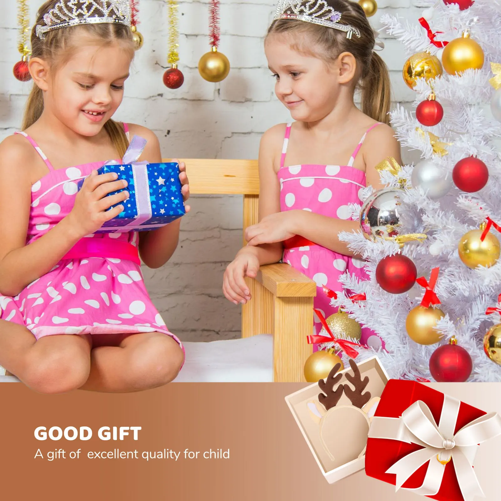 2Pcs Reindeer Antler Headband Xmas Decorative Hair Hoops Holiday Party Costume Headwear Christmas Gift Holiday Supplies
2Pcs Reindeer Antler Headband Xmas Decorative Hair Hoops Holiday Party Costume Headwear Christmas Gift Holiday Supplies