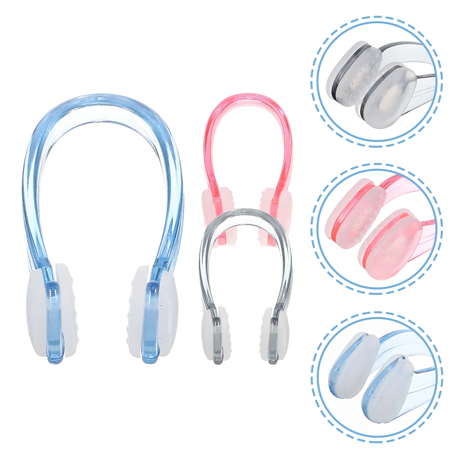 3 Pcs Swimming Nose Clip Plugs for Adults Clips Kids Anti Choking Water Proof 350X280X180CM Child
3 Pcs Swimming Nose Clip Plugs for Adults Clips Kids Anti Choking Water Proof 350X280X180CM Child