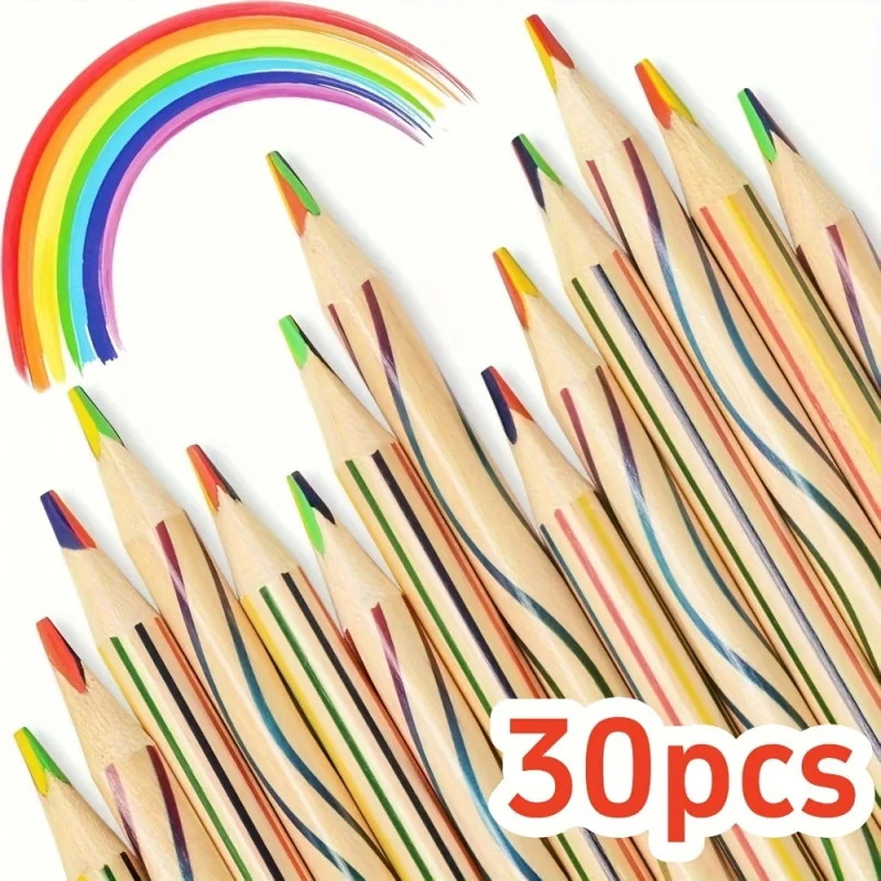 Набор цветных карандашей Rainbow Pen (10/20/30 шт.), для профессионального художественного использования, 7 цветов в наборе, толщина грифеля 3,3 мм/0,33 см, персонализированные карандаши для рисования.
Набор цветных карандашей Rainbow Pen (10/20/30 шт.), для профессионального художественного использования, 7 цветов в наборе, толщина грифеля 3,3 мм/0,33 см, персонализированные карандаши для рисования.