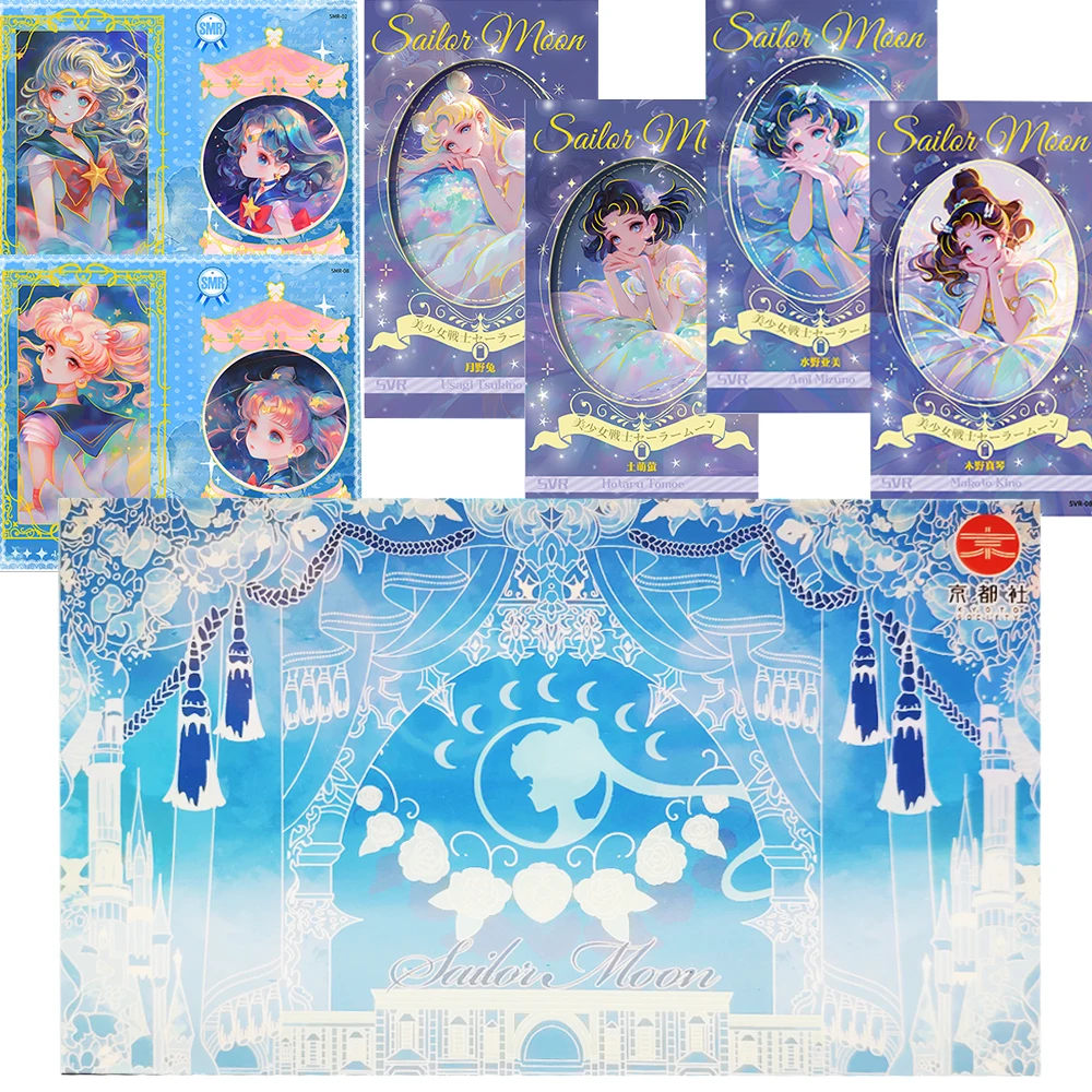 Wholesale Sailor Moon Collection Cards for Girls Anime Characters Dreamy Starry Sea Fantasy Double Fold Cards Exquisite Fun Gift
Wholesale Sailor Moon Collection Cards for Girls Anime Characters Dreamy Starry Sea Fantasy Double Fold Cards Exquisite Fun Gift