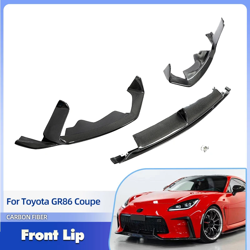 Передний бампер автомобиля из углеродного волокна для Toyota GR86 Coupe 2-Door 2022-2024 Авто гоночный передний фартук на подбородке, комплекты кузова
Передний бампер автомобиля из углеродного волокна для Toyota GR86 Coupe 2-Door 2022-2024 Авто гоночный передний фартук на подбородке, комплекты кузова