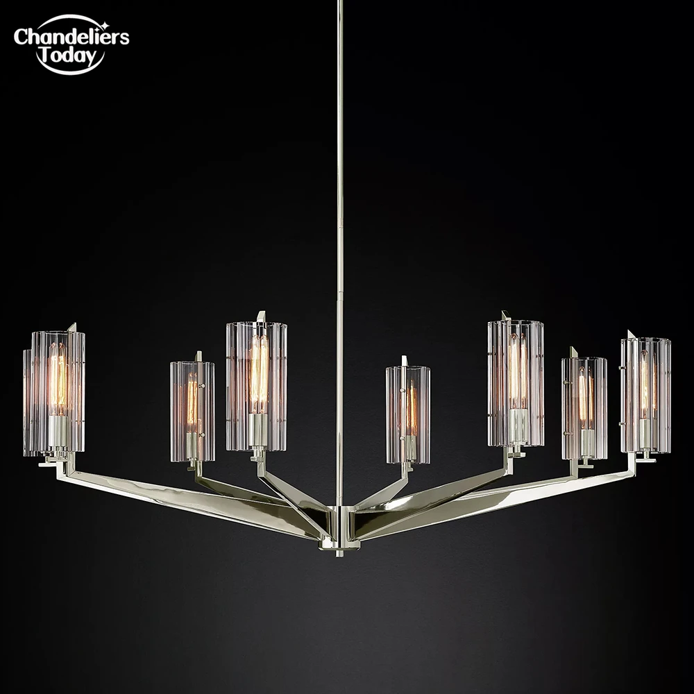 Vendome Round Chandelier Modern Living Room Chandelier Lighting Clear Crystal Pendant LED Classic Lustre Home for Bedroom Foyer
Vendome Round Chandelier Modern Living Room Chandelier Lighting Clear Crystal Pendant LED Classic Lustre Home for Bedroom Foyer