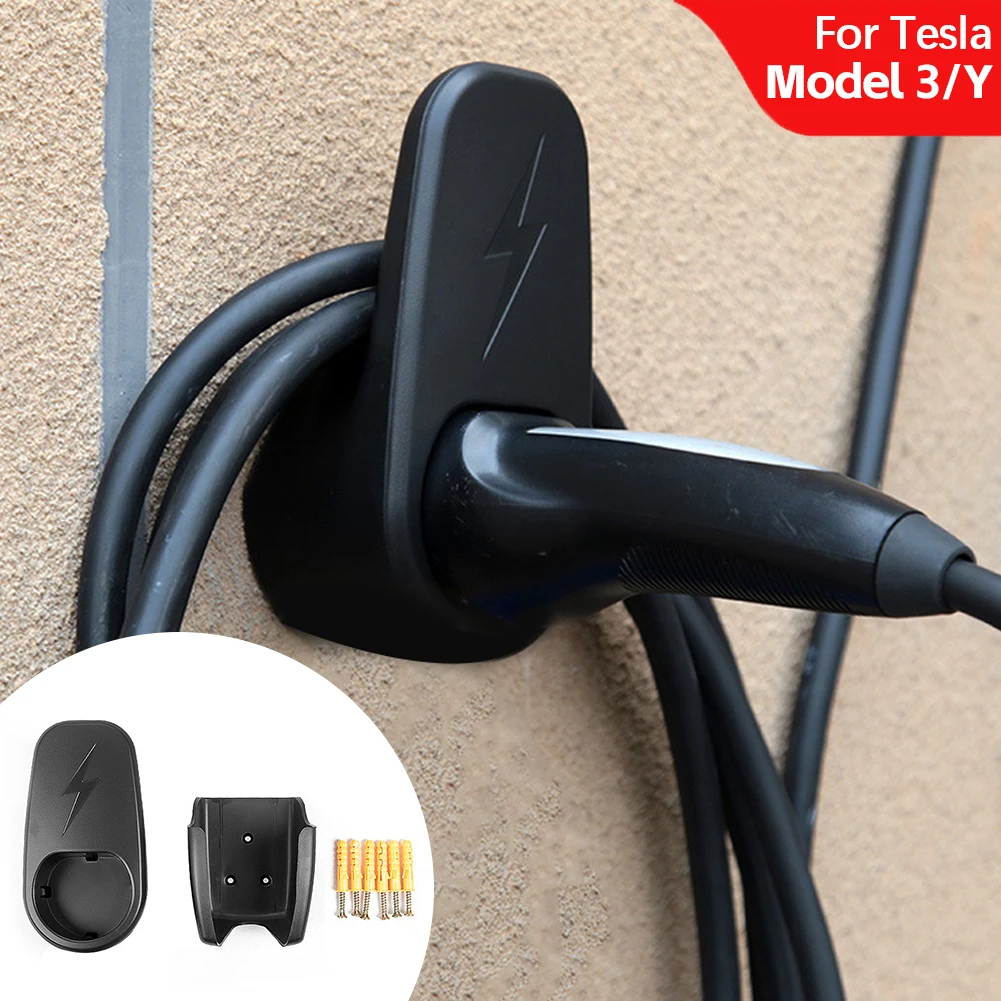 1SET Car Charger Control Holder With Chassis Bracket Charger Cable Wall Holder Charger Stand For Tesla Model 3 Y Car Parts
1SET Car Charger Control Holder With Chassis Bracket Charger Cable Wall Holder Charger Stand For Tesla Model 3 Y Car Parts