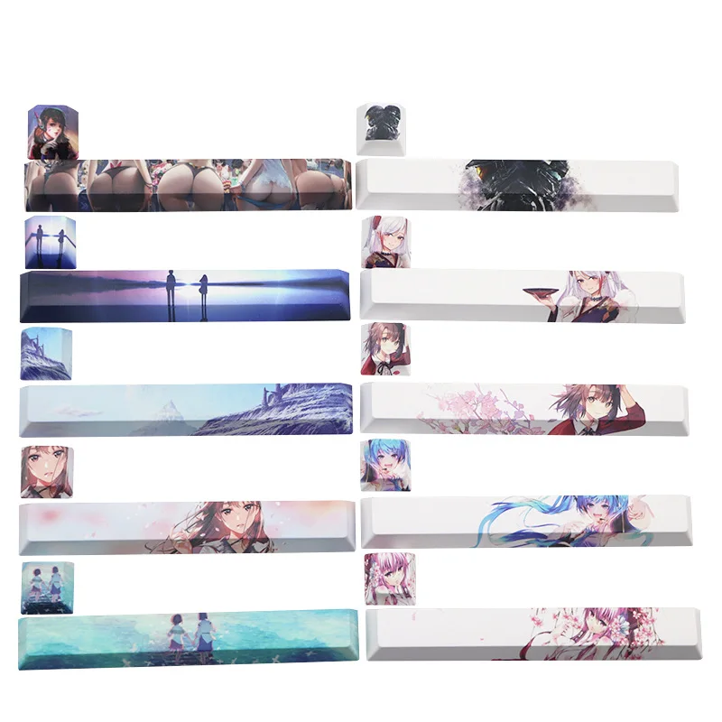 Mechanical Keyboard Key Caps Anime Sublimation KeyCaps Dipping Space Bar 6.25U ESC Keycap
Mechanical Keyboard Key Caps Anime Sublimation KeyCaps Dipping Space Bar 6.25U ESC Keycap