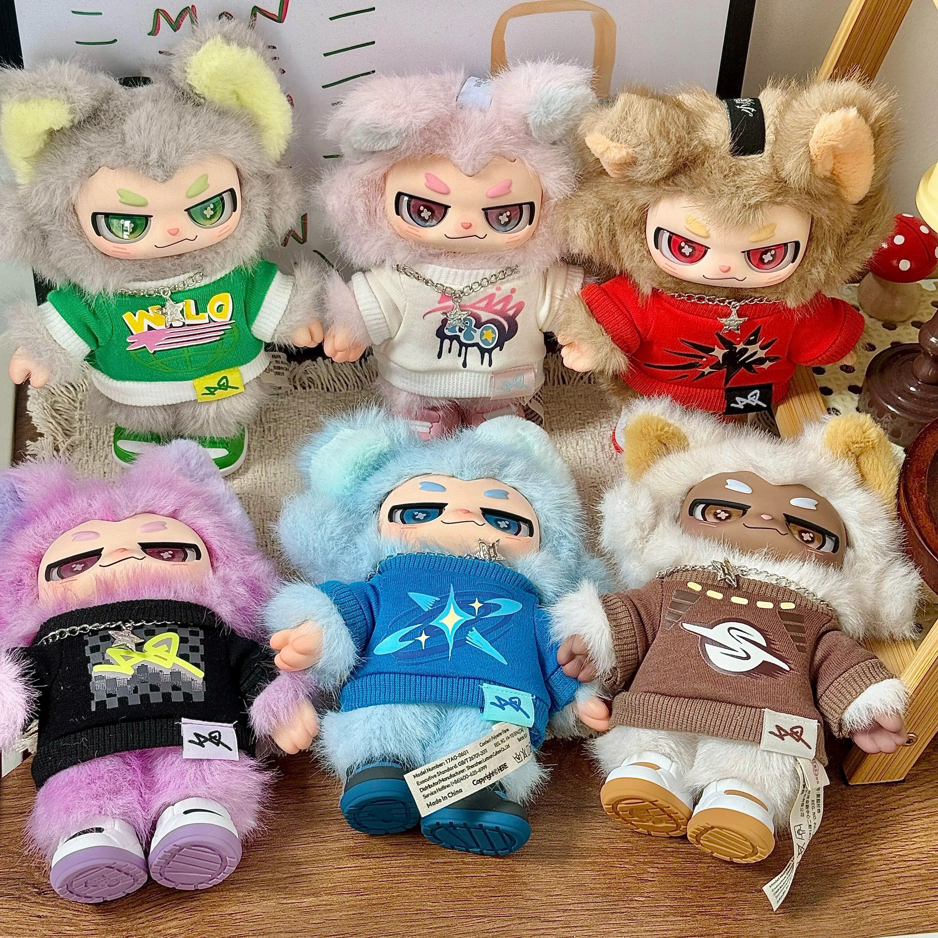 Wakuku Ogou Rule Exception Series Blind Box Doll Pendant Ornament Surprise Toys Birthday Graduation Gifts
Wakuku Ogou Rule Exception Series Blind Box Doll Pendant Ornament Surprise Toys Birthday Graduation Gifts
