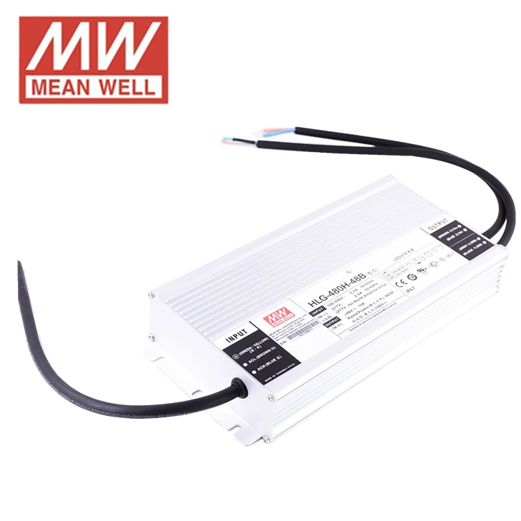 MEAN WELL HLG-480H-48 480 Вт 48 В переменного/постоянного напряжения светодиодный драйвер
MEAN WELL HLG-480H-48 480 Вт 48 В переменного/постоянного напряжения светодиодный драйвер