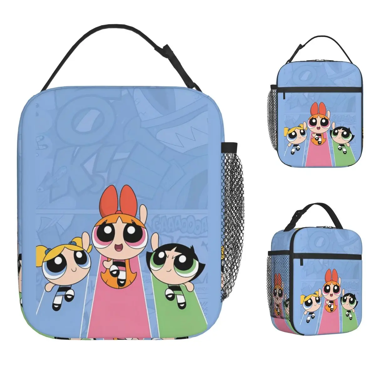 P-Powerpuffs Girls Lunch Bag For Unisex Graphic Design Lunch Box Retro Outdoor Picnic Cooler Bag Portable Oxford Thermal
P-Powerpuffs Girls Lunch Bag For Unisex Graphic Design Lunch Box Retro Outdoor Picnic Cooler Bag Portable Oxford Thermal