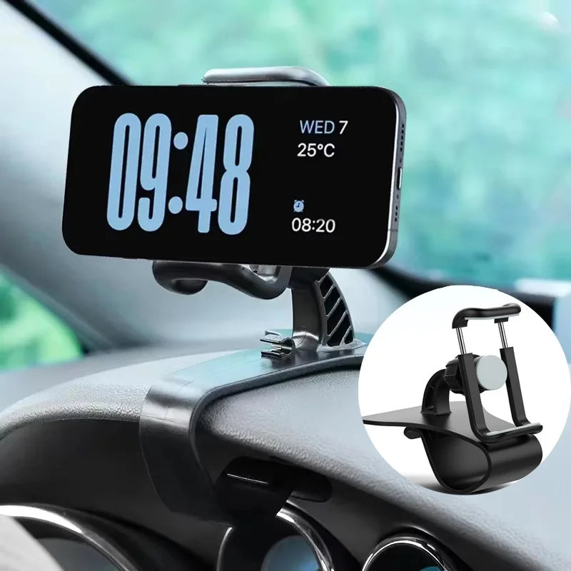 Universal Car Mobile Phone Holder Dashboard Car Smart Phone Stand Car 360 Degree Rotation GPS Bracket For iPhone Xiaomi Huawei
Universal Car Mobile Phone Holder Dashboard Car Smart Phone Stand Car 360 Degree Rotation GPS Bracket For iPhone Xiaomi Huawei