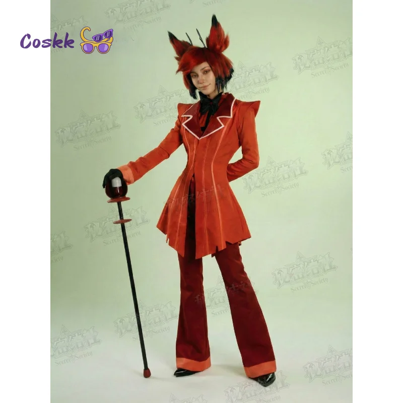 Anime Alastor Hazbin Cosplay Costume Fashion suit Uniform Halloween Carnival Christmas Party Role Play Clothing
Anime Alastor Hazbin Cosplay Costume Fashion suit Uniform Halloween Carnival Christmas Party Role Play Clothing