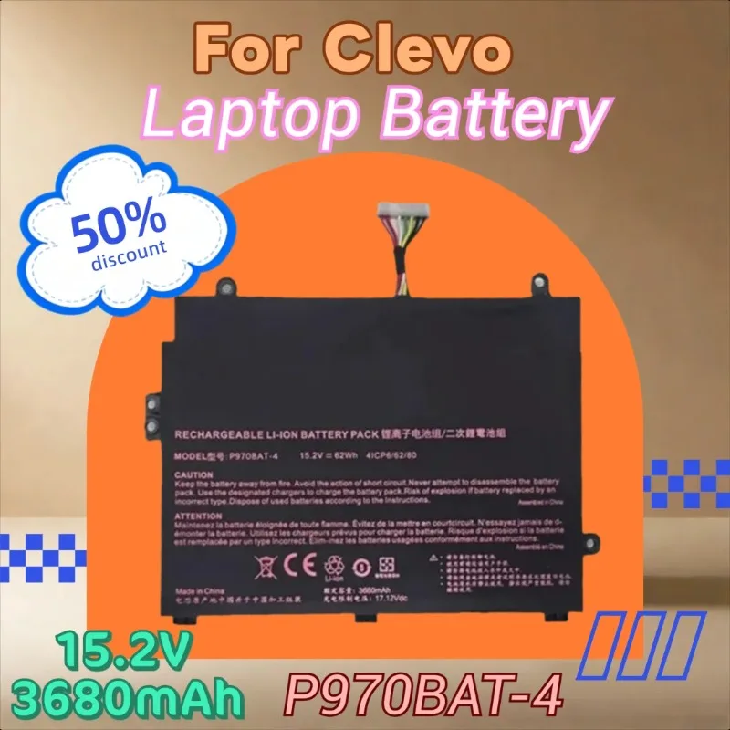 100% новый высококачественный сменный аккумулятор для ноутбука 15,2 В 3680 мАч P970BAT-4 для Clevo P960 P960EN-K P970ex Schenker Key 16
100% новый высококачественный сменный аккумулятор для ноутбука 15,2 В 3680 мАч P970BAT-4 для Clevo P960 P960EN-K P970ex Schenker Key 16