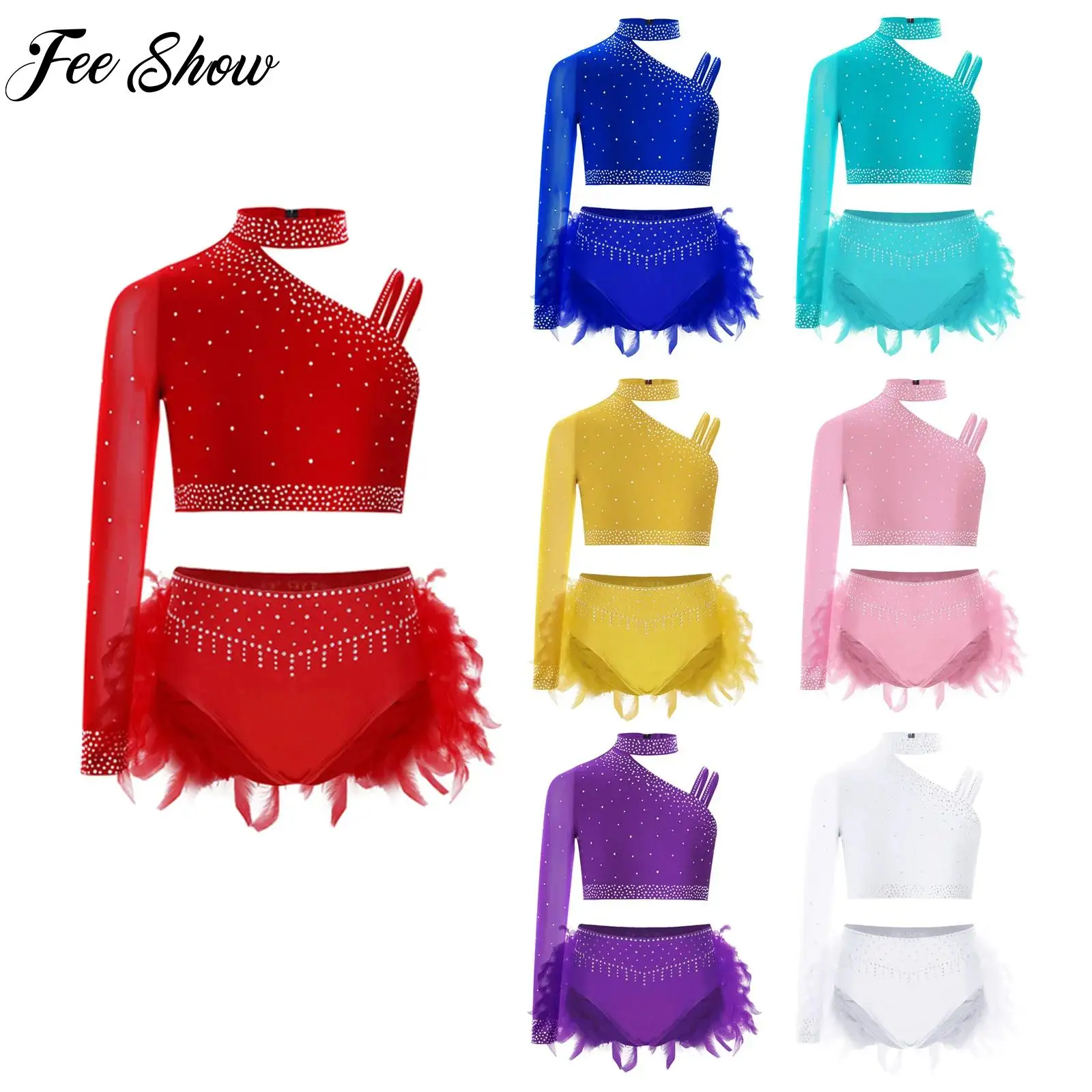 New Girls Latin Dance Outfit for Kids Jazz Cha-cha Tango Samba Salsa Crop Top Briefs Suit Child Figure Skating Performance Wear
New Girls Latin Dance Outfit for Kids Jazz Cha-cha Tango Samba Salsa Crop Top Briefs Suit Child Figure Skating Performance Wear