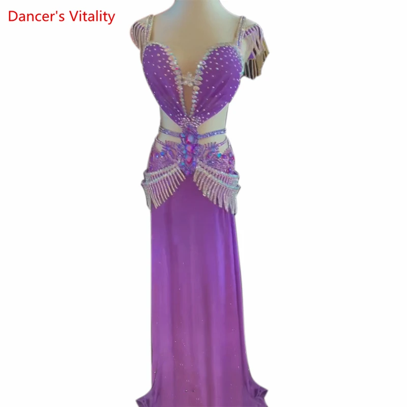 Belly Danc Costume Suit for Women Customzied Oriental AB Stones Competiton Dress Adult Children Bellydancing Performance Outfit
Belly Danc Costume Suit for Women Customzied Oriental AB Stones Competiton Dress Adult Children Bellydancing Performance Outfit