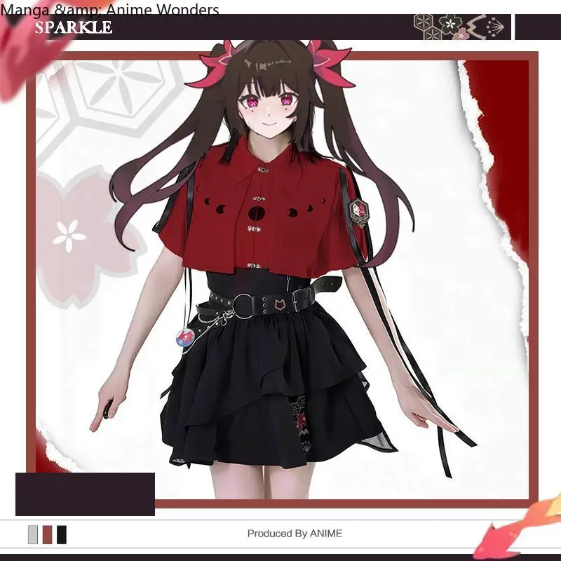 New Game Honkai: Star Rail Sparkle Jing Liu Shirt Skirt Suit Anime Cosplay Costume Men Woman Mascot Student Halloween Fans Gift
New Game Honkai: Star Rail Sparkle Jing Liu Shirt Skirt Suit Anime Cosplay Costume Men Woman Mascot Student Halloween Fans Gift