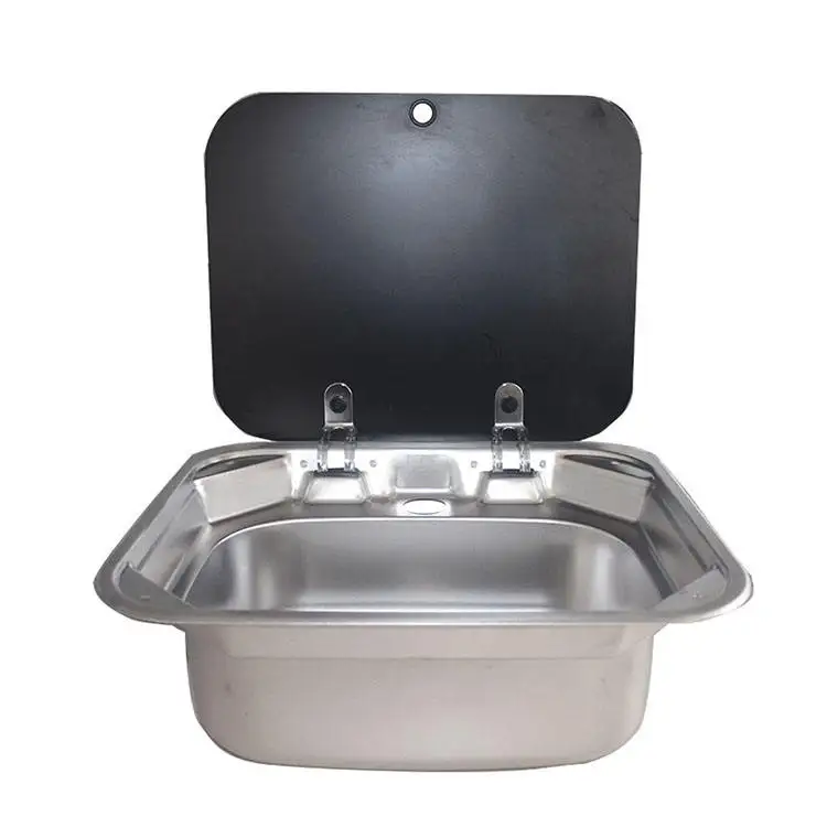 Single Bowl Toughened Glass Stainless Steel Kitchen Sink for RV Motorhomes and Campers Portable Caravan RV Interior Accessory
Single Bowl Toughened Glass Stainless Steel Kitchen Sink for RV Motorhomes and Campers Portable Caravan RV Interior Accessory