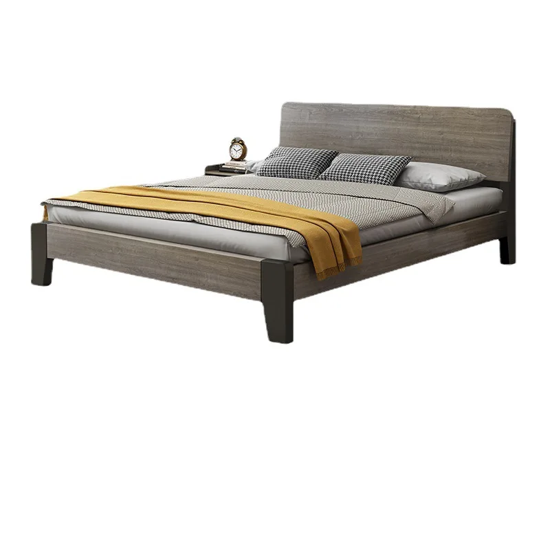 Full solid wood bed, rental room single family master bedroom double bed
Full solid wood bed, rental room single family master bedroom double bed