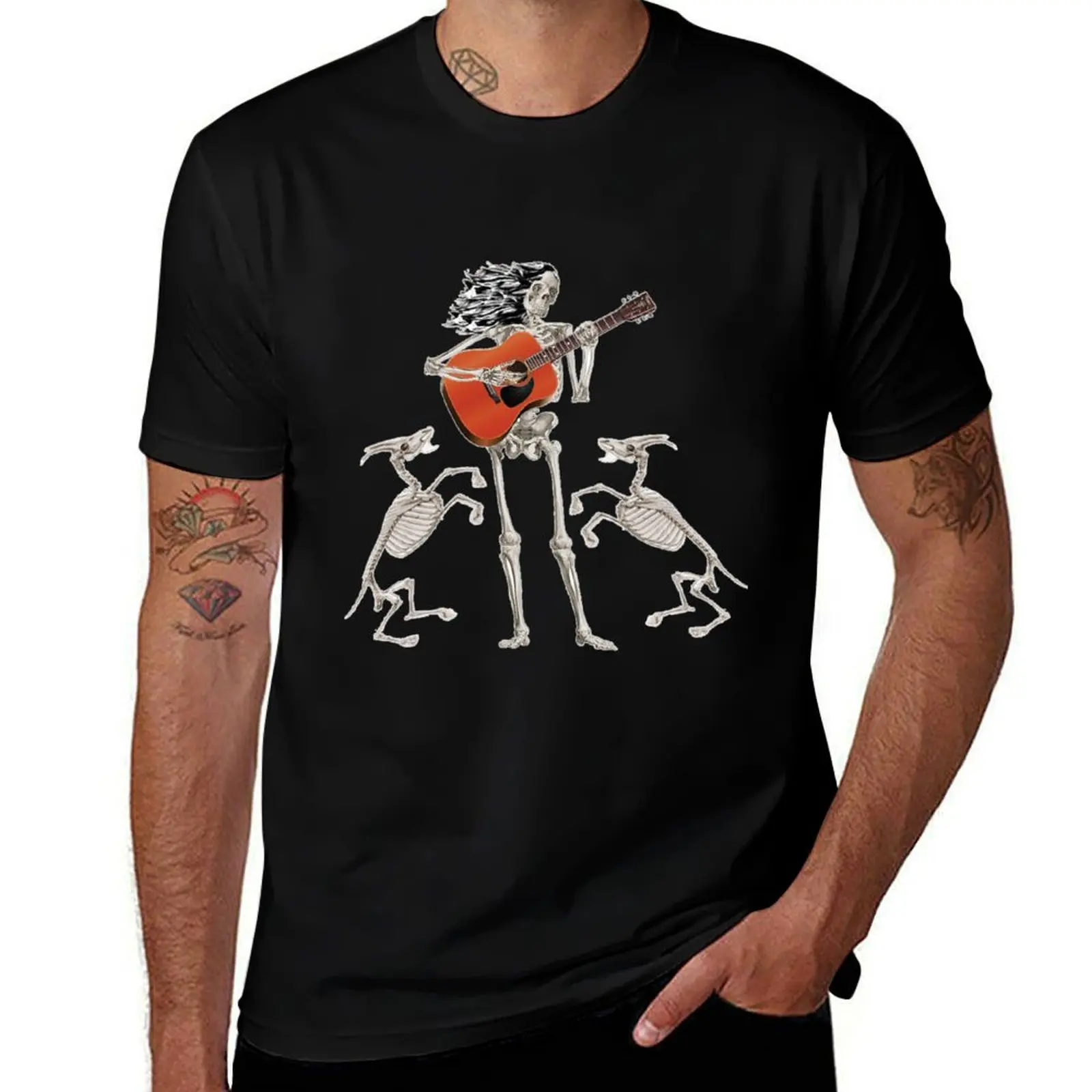 Billy Strings with two goats T-Shirt Plus Size Outdoor Casual Top
Billy Strings with two goats T-Shirt Plus Size Outdoor Casual Top
