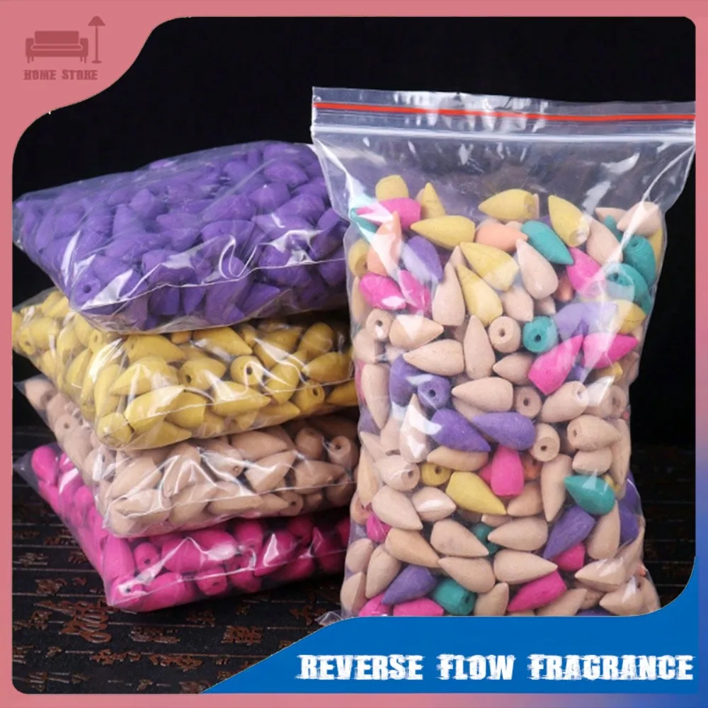 Backflow Incense Cones Mixed Natural Scents Waterfall Burner Reflux Tower Aromatherapy Cones Relaxing Meditation Yoga Use Gift
Backflow Incense Cones Mixed Natural Scents Waterfall Burner Reflux Tower Aromatherapy Cones Relaxing Meditation Yoga Use Gift