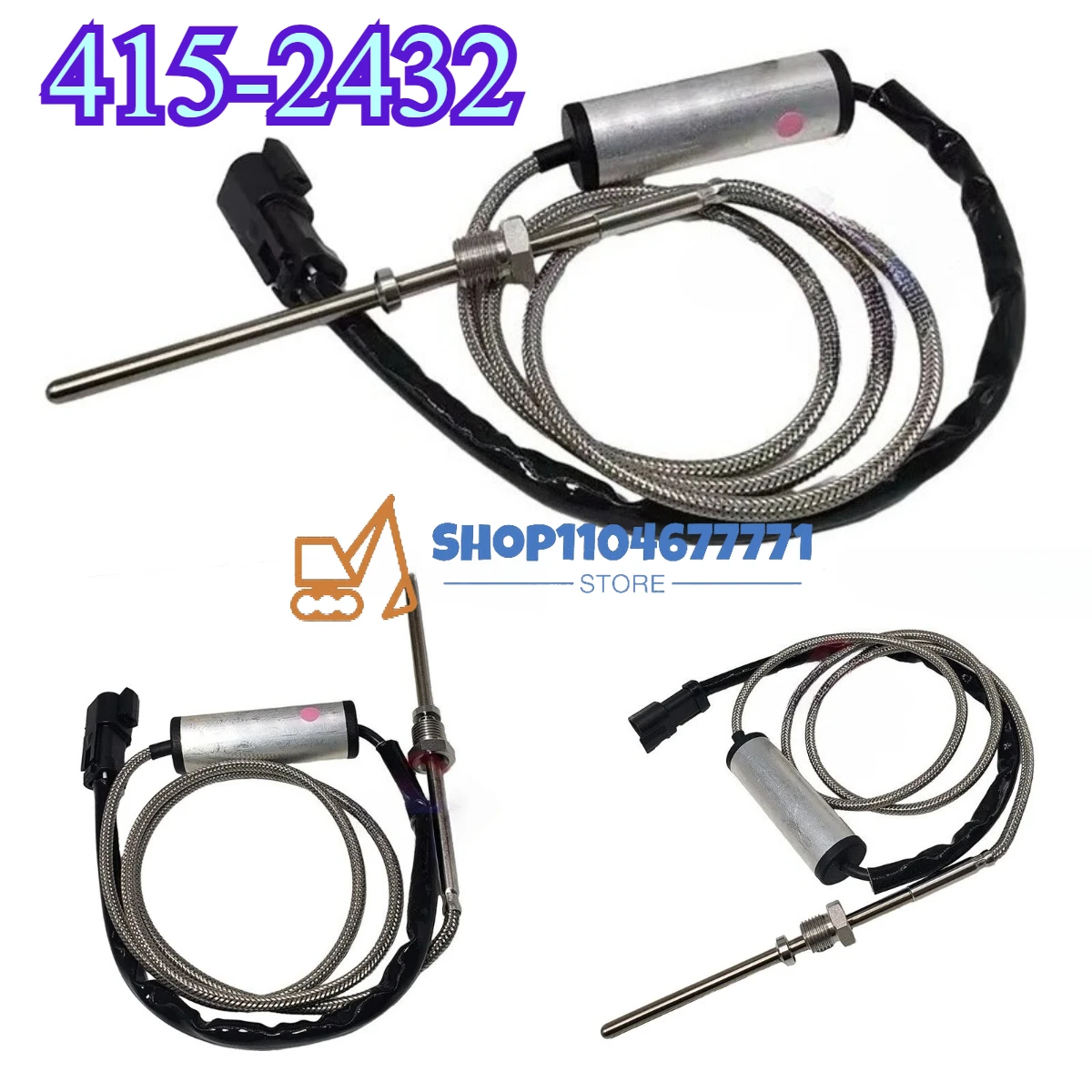 Высококачественный датчик температуры GP 415-2432 4152432 для моделей 854G, 854K, 992G, 992K, 993K, 994F
Высококачественный датчик температуры GP 415-2432 4152432 для моделей 854G, 854K, 992G, 992K, 993K, 994F