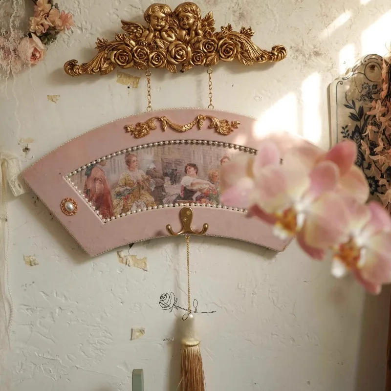 Retro forest French picture frame, handmade fan-shaped velvet relief, photo frame, wall hanging, homestay decoration, European h
Retro forest French picture frame, handmade fan-shaped velvet relief, photo frame, wall hanging, homestay decoration, European h