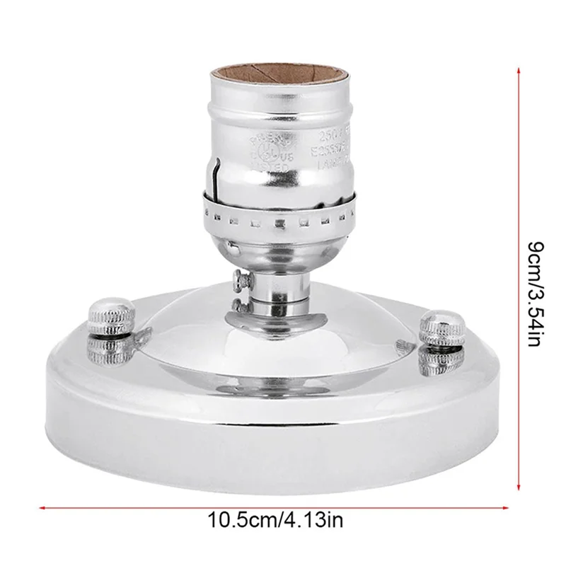 RALCA-E26/E27 Wall Light Base Holder Vintage, Industrial Ceiling Lamp Socket For Pendant Bulb Screw
RALCA-E26/E27 Wall Light Base Holder Vintage, Industrial Ceiling Lamp Socket For Pendant Bulb Screw