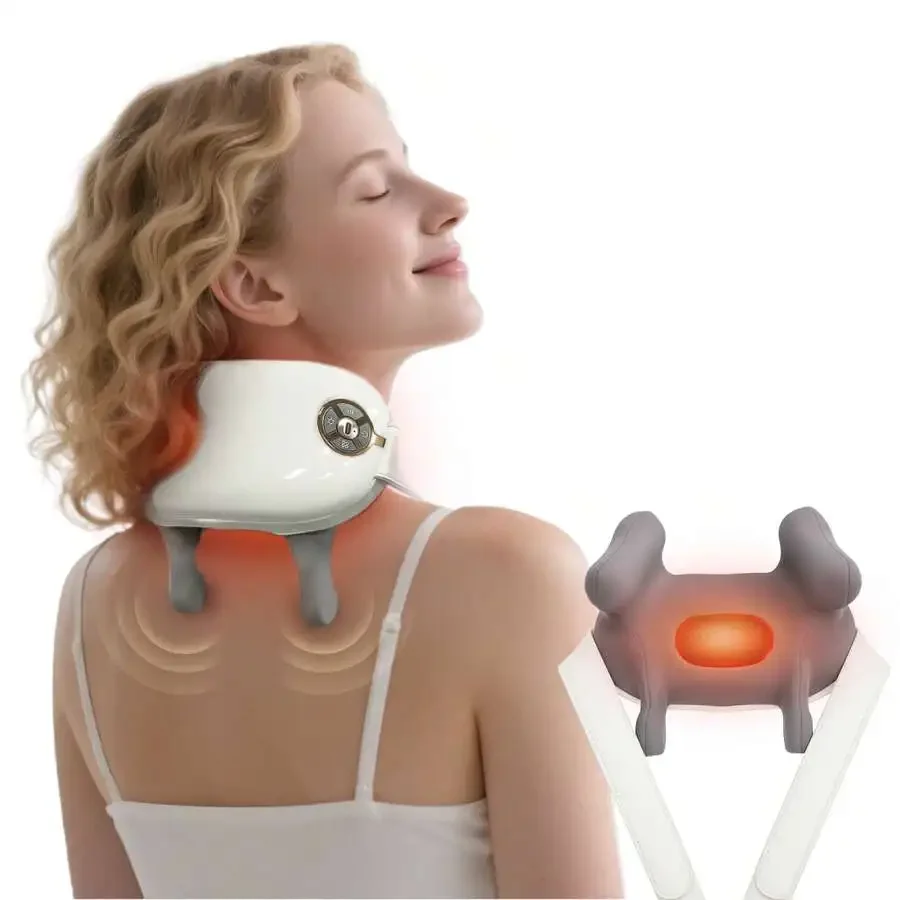 Back And Neck Massager, Cordless Shoulder Massager With Heat, Electric Deep Tissue 3D Kneading Massage Pillow For Should
Back And Neck Massager, Cordless Shoulder Massager With Heat, Electric Deep Tissue 3D Kneading Massage Pillow For Should