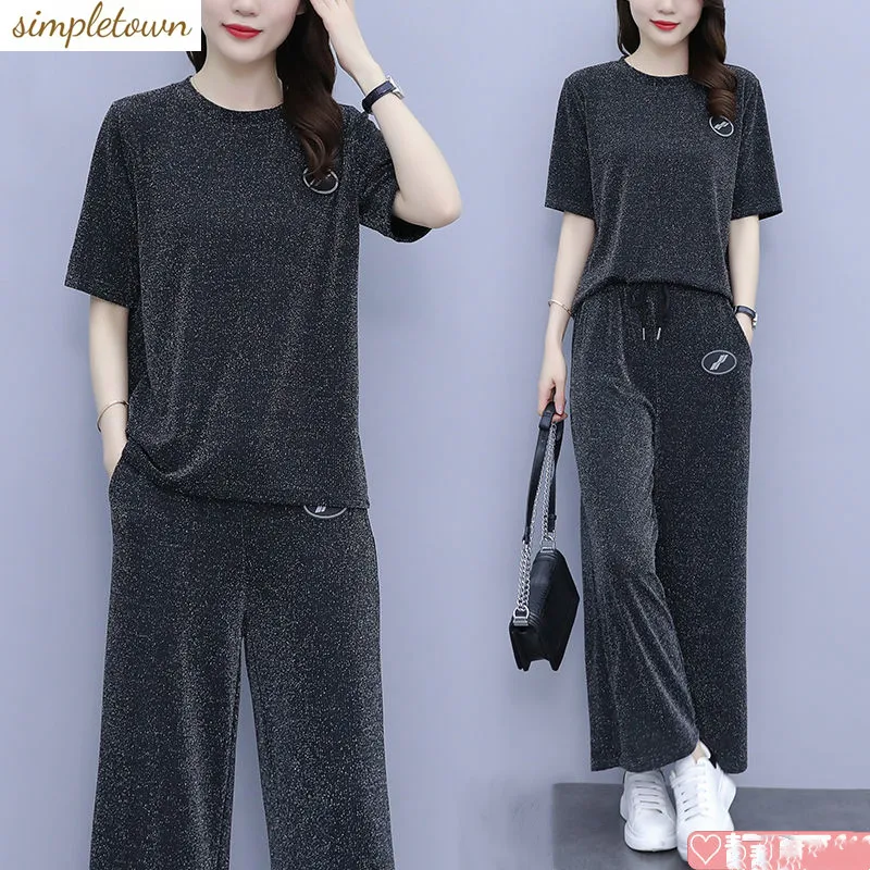 25 Spring/Summer New Fashionable Casual Top+Slim Wide Leg Pants Fashion Two Piece Set
25 Spring/Summer New Fashionable Casual Top+Slim Wide Leg Pants Fashion Two Piece Set